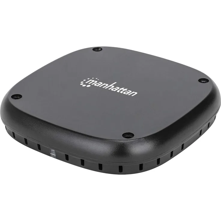 Manhattan Induktive Ladematte + Receiver + AC-Netzteil 10 Watt Schwarz