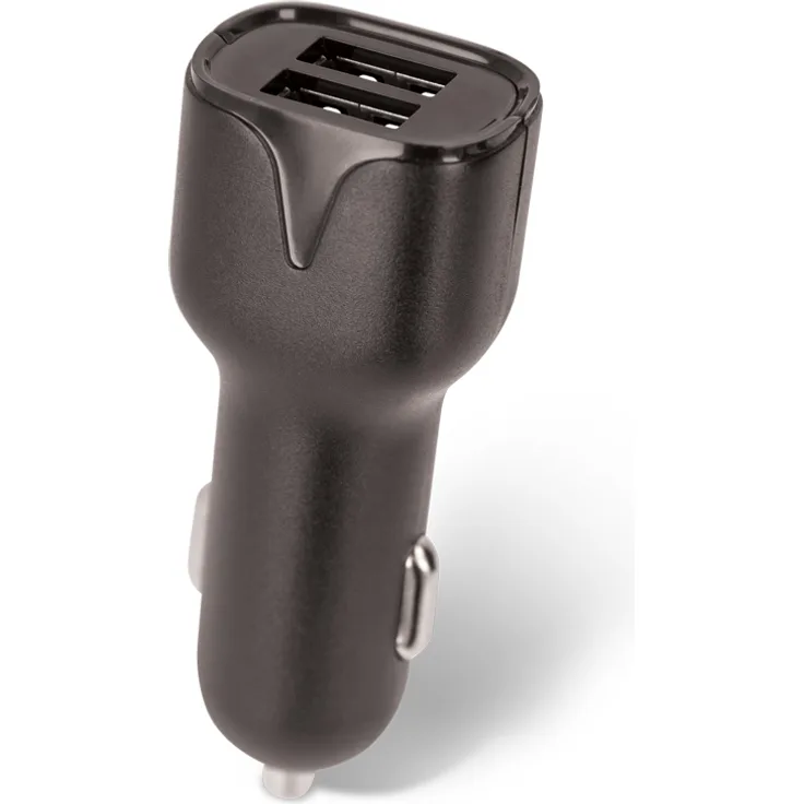 maXlife Universal Autoladegerät Kfz PKW USB Handy Dual Schnell Ladegerät 2 Port 2.4A 12V Zigarettenanzünder kompatibel mit Smartphones iPhone Samsung Sony Huawei