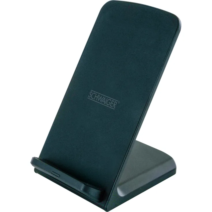 Schwaiger Qi Ladestation (10 Watt) Schwarz
