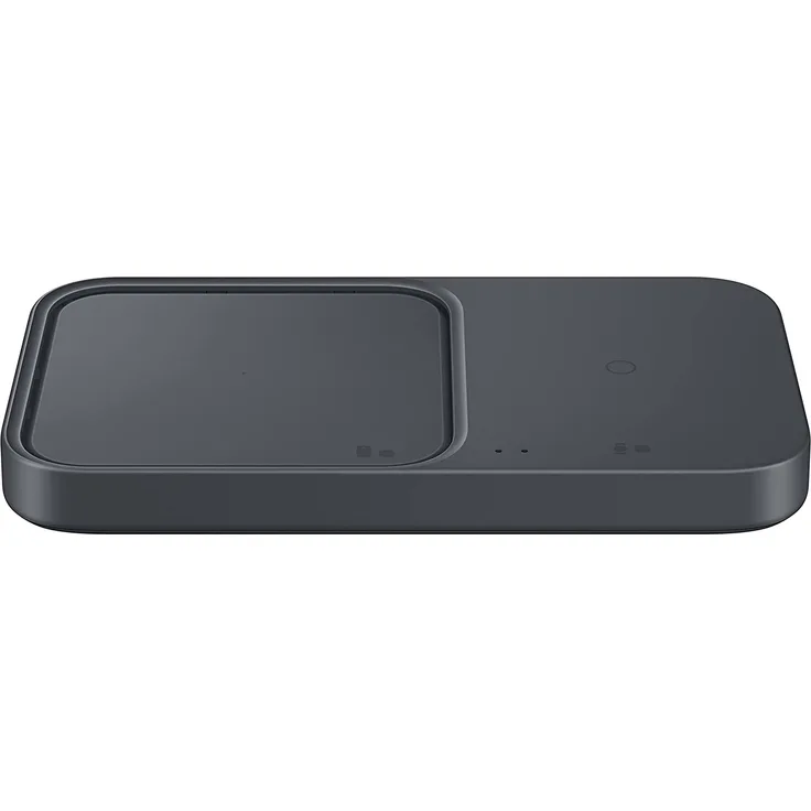 Samsung Induktions-Ladegerät 2.77A Wireless Charger Duo EP-P5400 EP-P5400BBEGEU Ausgänge USB-C Dunkelgrau