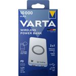 VARTA Zusatzakku Wireless Power Bank, 20.000 mAh, weiß