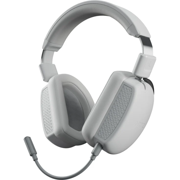 HYTE eclipse HG10 Gaming-Headset, hellgrau, USB-Dongle – Bild 1