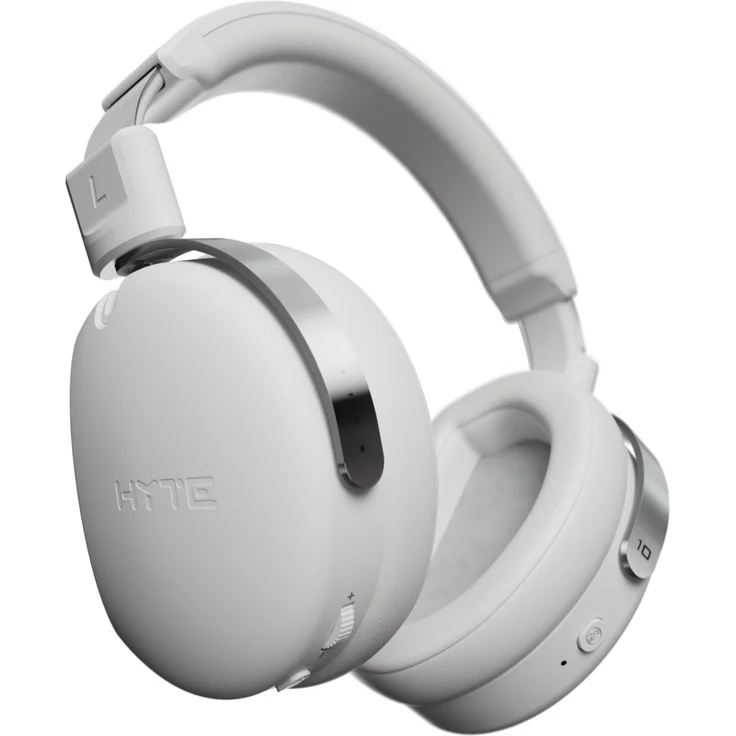 HYTE eclipse HG10 Gaming-Headset, hellgrau, USB-Dongle – Bild 4