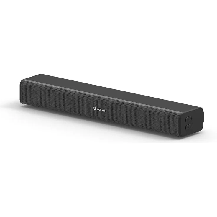 NGS Subway Drahtlose 2.0 Kanal Soundbar ohne Subwoofer, 40 W, schwarz
