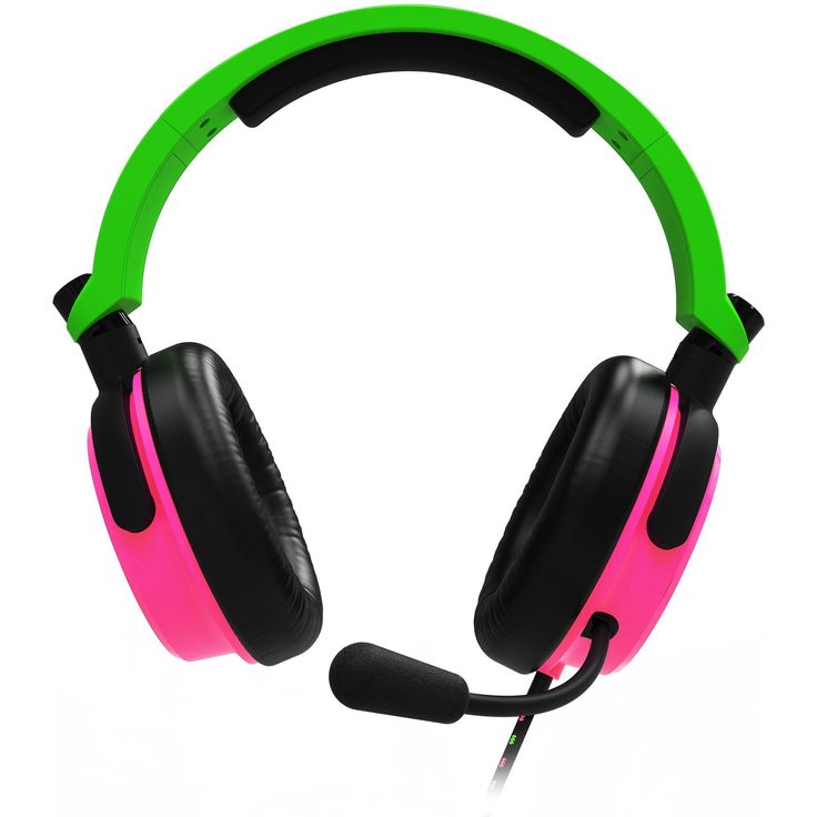 Stealth Gaming-Headset C6-100 Multiplattform, Neon Grün/Pink – Bild 3