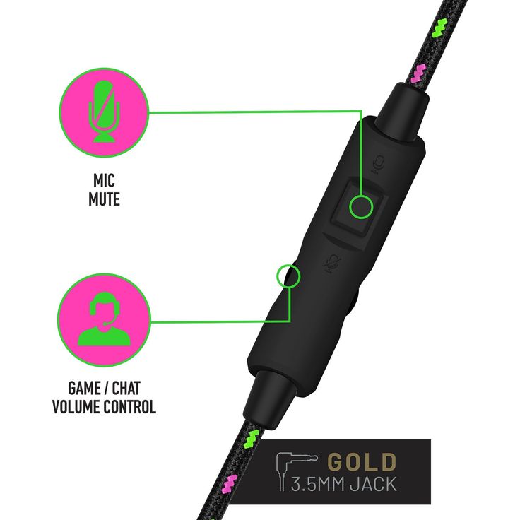 Stealth Gaming-Headset C6-100 Multiplattform, Neon Grün/Pink – Bild 4