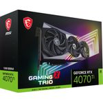MSI GeForce RTX 4070 Ti GAMING X TRIO 12GB GDDR6X 192bit 3xDP 1xHDMI