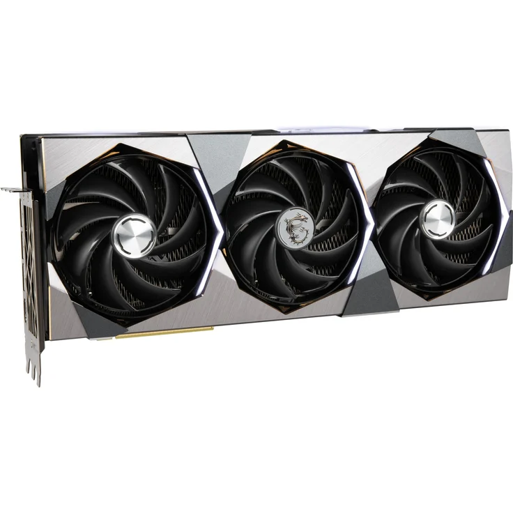 MSI GeForce RTX 4070 Ti SUPRIM X Grafikkarte, 3x DisplayPort, 1x HDMI 2.1 – Bild 2