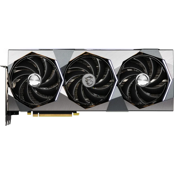 MSI GeForce RTX 4070 Ti SUPRIM X Grafikkarte, 3x DisplayPort, 1x HDMI 2.1 – Bild 3