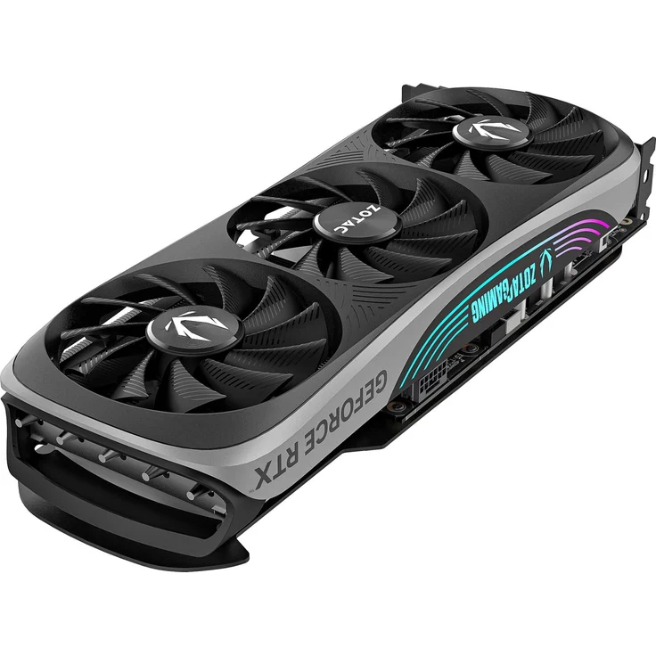 ZOTAC GeForce RTX 4070 Ti Trinity OC Grafikkarte, 3x DisplayPort, 1x HDMI 2.1 – Bild 2