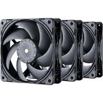Phanteks T30-120 Lüfter, Triple-Pack, Premium Hochleistungs-Lüfter, hervorragende Klangqualität, 4-polige (PH-F120T30_BG_3P) 