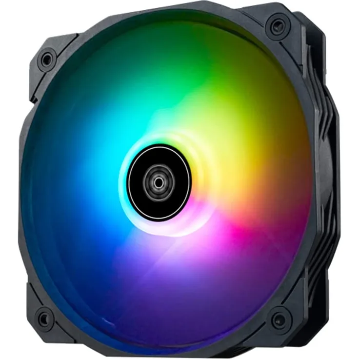 Silverstone - Shark Force Leistungsverstärkter 160-mm-PWM-ARGB-Lüfter (SST-SF160B-ARGB)