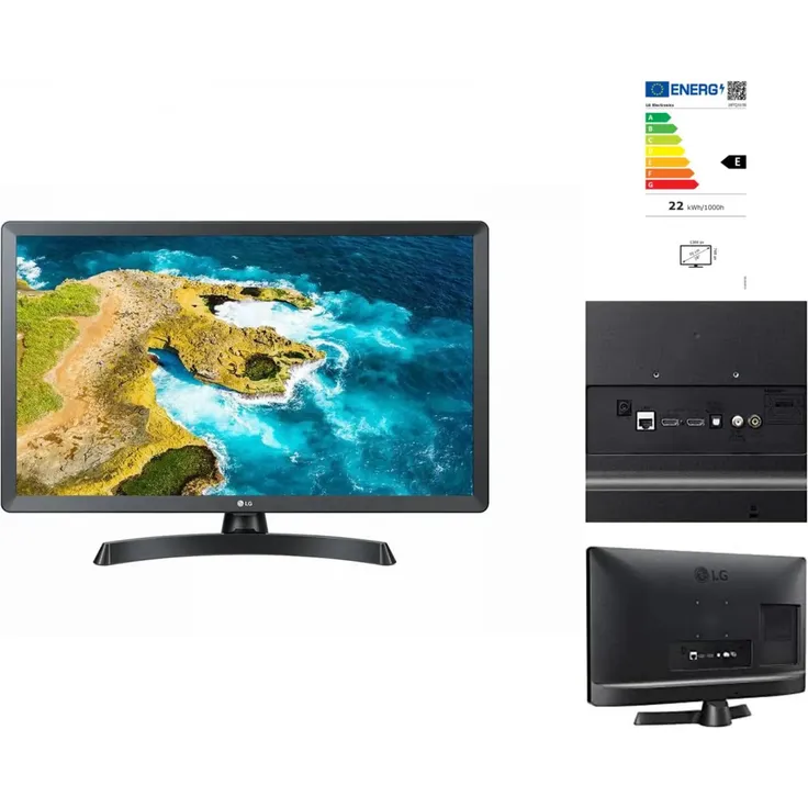 LG 28TN515SPZ 70 cm (28 Zoll) LED Smart TV (HD ready, kein HDR, Direct LED) HD-Triple-Tuner (Sat, Antenne, Kabel) Energieklasse F (DE-Modell) – Bild 3