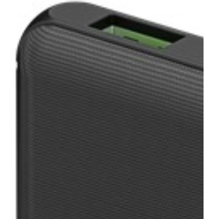 goobay Wireless Powerbank 10.000 mAh mit Schnellladefunktion/Externer Akku für induktives Laden/Power Bank für Smartphone & Tablet/Ladegerät Powerpack mit 2 USB-A QC 3.0 Ports, schwarz – Bild 2