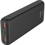 Hama Power Pack ''PD20-HD'' 20000mAh, 3 Ausgänge: 1x USB-C, 2x USB-A, Anthrazit