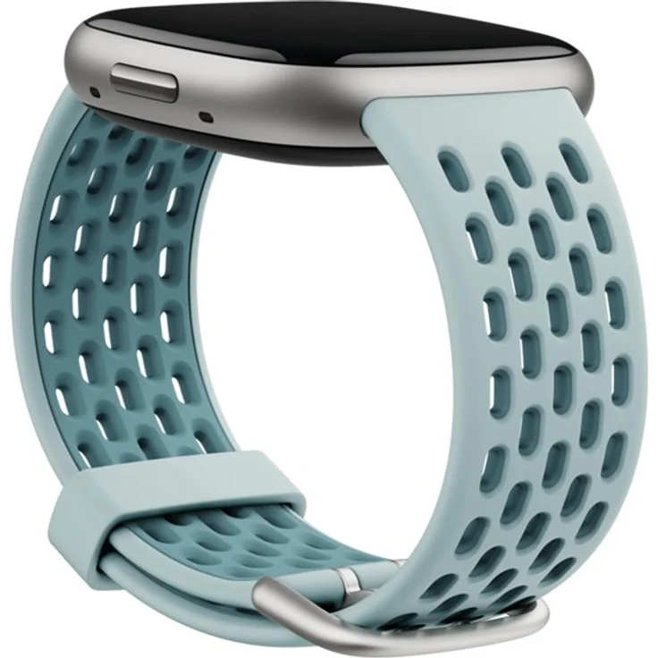 Fitbit Versa 3-4 & Sense-2 Sea Blue Ocean Large – Bild 2