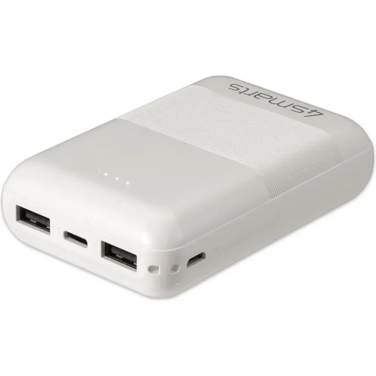 4smarts Powerbank VoltHub Go2 10000mAh, weiß (468790) – Bild 1