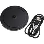 vhbw Ladestation kompatibel mit Logitech Ultimate Ears Blast, Boom 3, Mega Blast, Megaboom 3 Lautsprecher - Inkl. USB-C Kabel, Schwarz