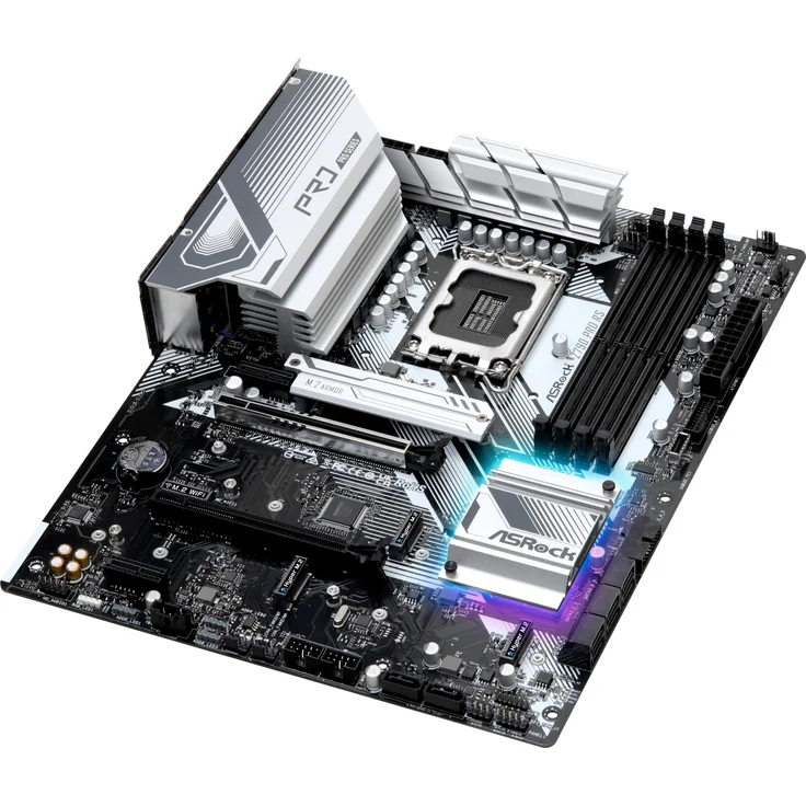 ASRock Z790 Pro RS - Motherboard - ATX - LGA1700-Sockel - Z790 Chipsatz - USB-C Gen2, USB 3.2 Gen 1, USB 3.2 Gen 2, USB-C 3.2 Gen 2x2 - 2.5 Gigabit LAN - Onboard-Grafik (CPU erforderlich) – Bild 5