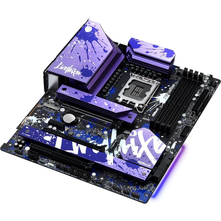ASRock Z790 LiveMixer - Motherboard - ATX - LGA1700-Sockel - Z790 Chipsatz - USB 3.2 Gen 1, USB 3.2 Gen 2, USB-C 3.2 Gen2, USB-C 3.2 Gen 2x2 - 2.5 Gigabit LAN - Onboard-Grafik (CPU erforderlich) – Bild 5