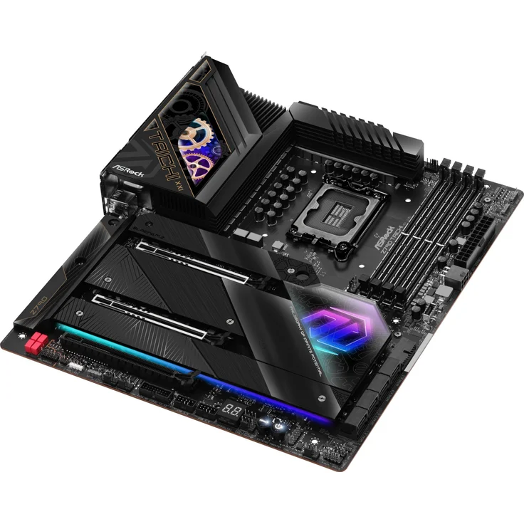 ASRock Z790 Taichi - Motherboard - E-ATX - LGA1700-Sockel - Z790 Chipsatz - USB 3.2 Gen 1, USB 3.2 Gen 2, USB4, USB-C 3.2 Gen 2x2 - Bluetooth, 2.5 Gigabit LAN, Wi-Fi - Onboard-Grafik (CPU erforderlich) – Bild 5