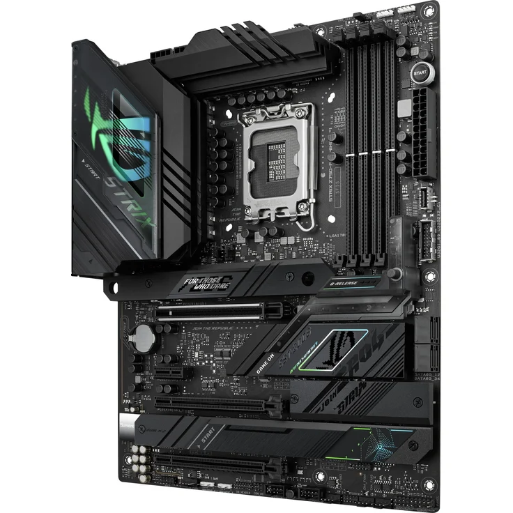 ASUS ROG Strix Z790-F Gaming WIFI Mainboard Sockel Intel LGA1700, ATX, DDR5 Speicher, 4x M.2, PCIe 5.0, WiFi 6E, AI Overclocking, Aura Sync (90MB1CP0-M0EAY0) – Bild 5