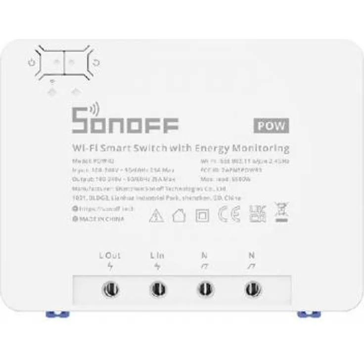 Sonoff POWR3 High Power Smart Switch, Schaltaktor, WiFi