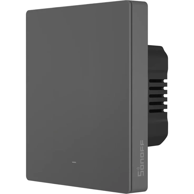 Sonoff Smart 1-Kanal WLAN Wandschalter intelligenter Wandschalter mit 2 Kanälen Schwarz (M5-1C-80) – Bild 1