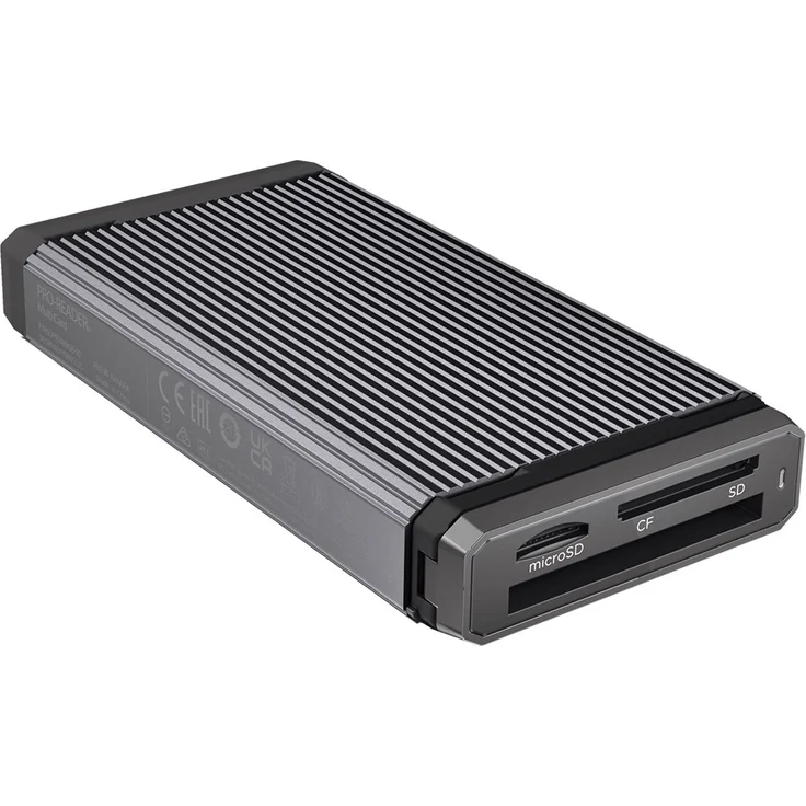 SanDisk PROFESSIONAL PRO-READER Multi-Card, High-Performance-Kartenleser für CF-, SD- und microSD-Karten, kompatibel mit USB-C, schnelle Übertragung – Bild 4