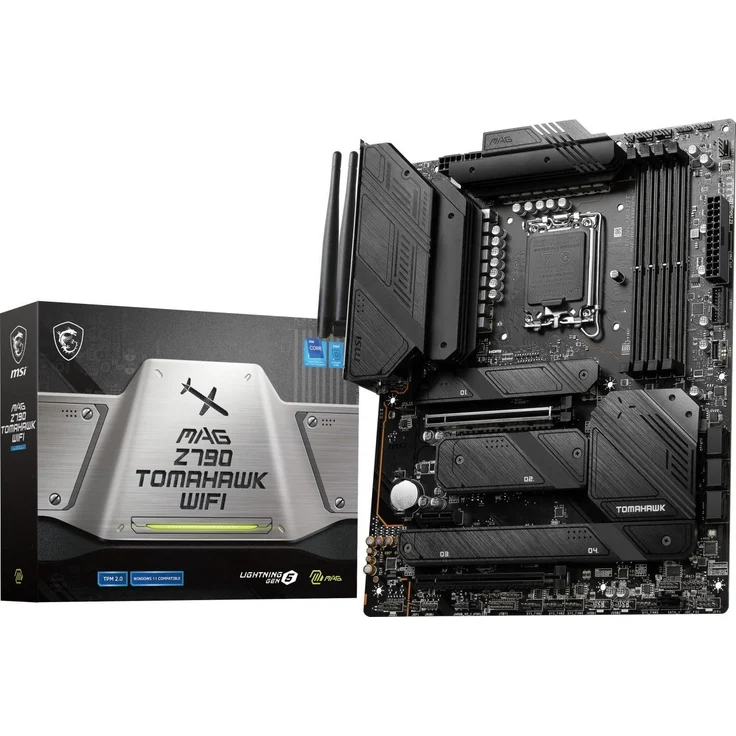 MSI MAG Z790 Tomahawk WiFi Motherboard, ATX - Unterstützt Intel Prozessoren der 12. und 13. Gen, LGA 1700-90A SPS VRM, DDR5 Me – Bild 6