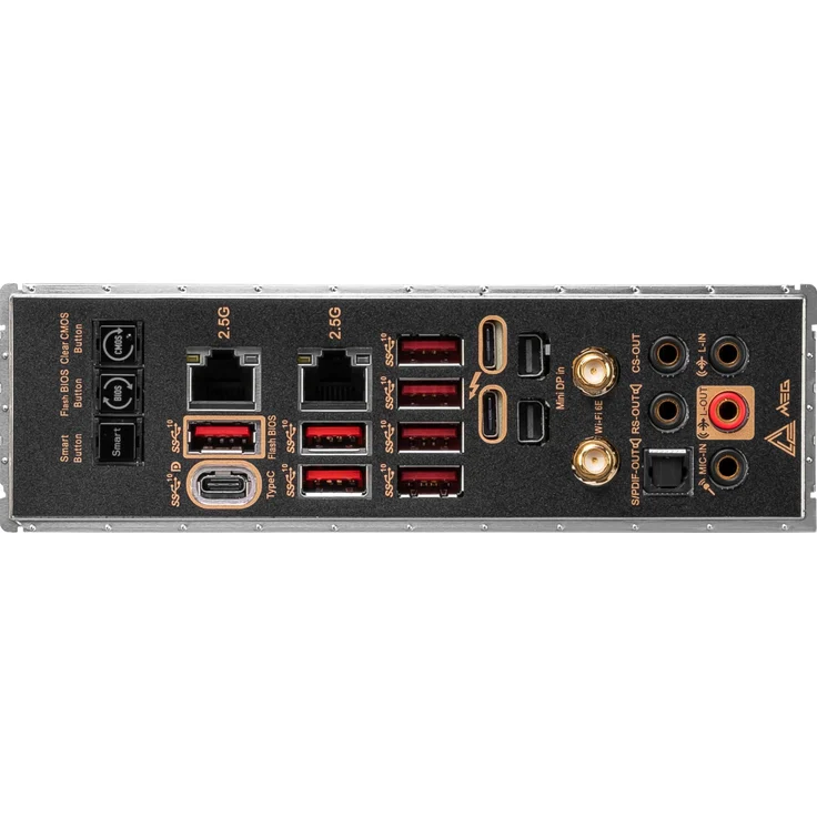 MSI MEG Z790 A - Motherboard - E-ATX - LGA1700-Sockel - Z790 Chipsatz - USB-C Gen2, USB 3.2 Gen 1, USB 3.2 Gen 2, USB-C Gen 2x2 - 2.5 Gigabit LAN, Wi-Fi, Bluetooth - Onboard-Grafik (CPU erforderlich) – Bild 3
