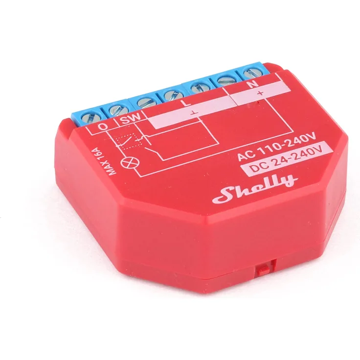 Shelly Shelly PlusLine 1PM Plus Relay Switch mit Energiemessung WLAN Bluetooth