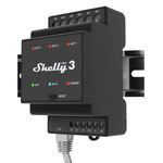 Shelly Pro 3 LAN und WiFi-DIN-Rail Switch
