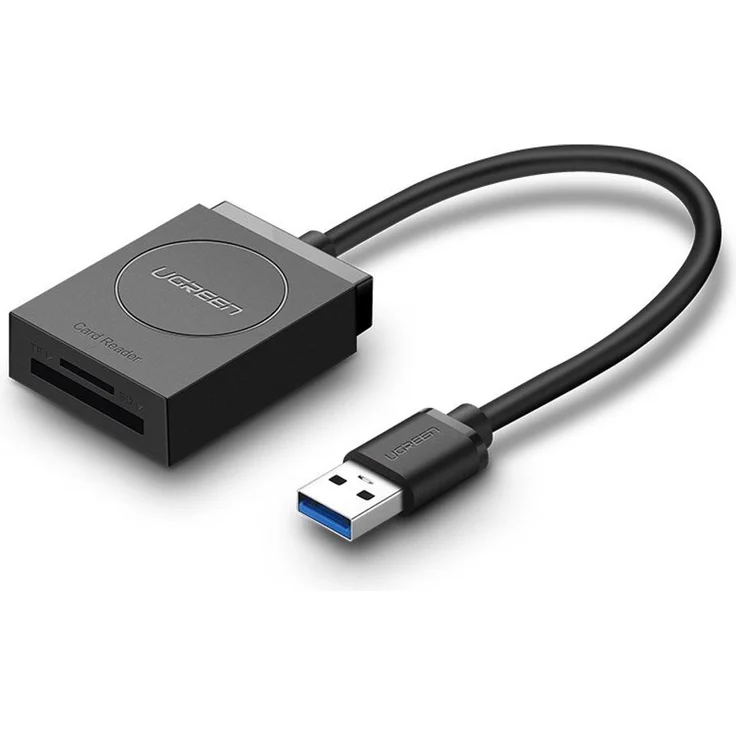 Ugreen USB 3.0 Kartenleser SD Card Reader Micro SD Kartenlesegerät sd Karte USB Adapter für SDXC, SDHC, TF, MMC, RS-MMC, Micro SDXC, Micro SD, Micro SDHC Karte, schwarz – Bild 10