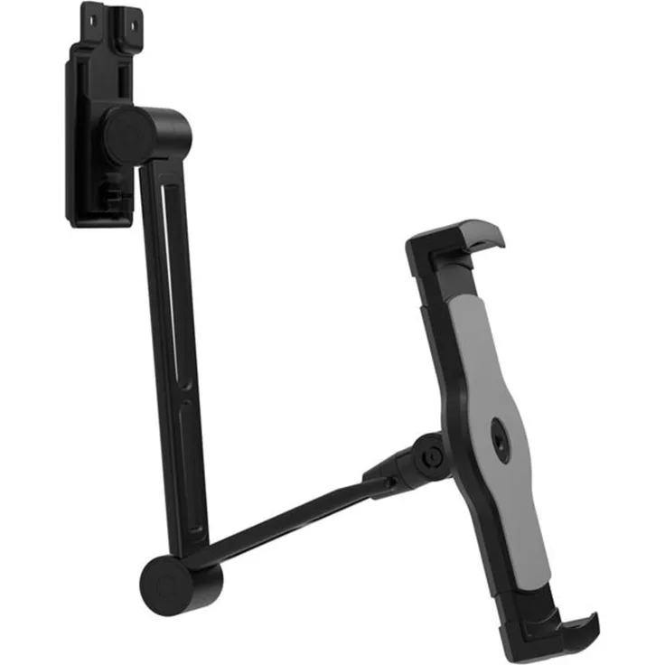 auna Connect Soundchef Tablet-Halterung 13-22 cm Aluminium 5 Gelenke, Schwarz