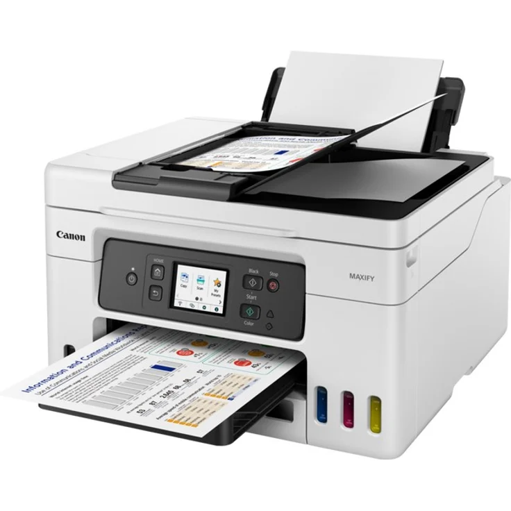 Canon MAXIFY GX4050 - Tintenstrahldruck (3-in-1 Multifunktionsdrucker) Farbe, 1200 x 600 dpi Druckauflösung, 18 ppm / 18 ppm Druckgeschwindigkeit (s/w, Farbe) 5779C006 – Bild 5