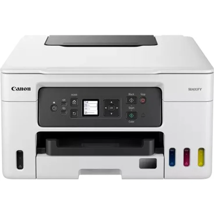 Canon MAXIFY GX3050 - Tintenstrahldruck (3-in-1 Multifunktionsdrucker) Farbe, 1200 x 600 dpi Druckauflösung, 18 ppm / 18 ppm Druckgeschwindigkeit (s/w, Farbe) 5777C006 – Bild 1