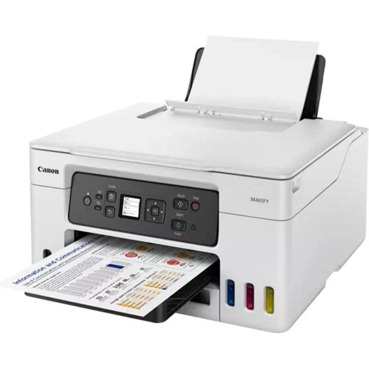 Canon MAXIFY GX3050 - Tintenstrahldruck (3-in-1 Multifunktionsdrucker) Farbe, 1200 x 600 dpi Druckauflösung, 18 ppm / 18 ppm Druckgeschwindigkeit (s/w, Farbe) 5777C006 – Bild 4