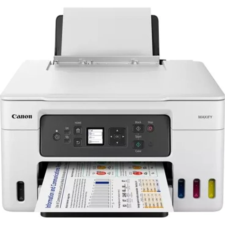 Canon MAXIFY GX3050 - Tintenstrahldruck (3-in-1 Multifunktionsdrucker) Farbe, 1200 x 600 dpi Druckauflösung, 18 ppm / 18 ppm Druckgeschwindigkeit (s/w, Farbe) 5777C006 – Bild 2