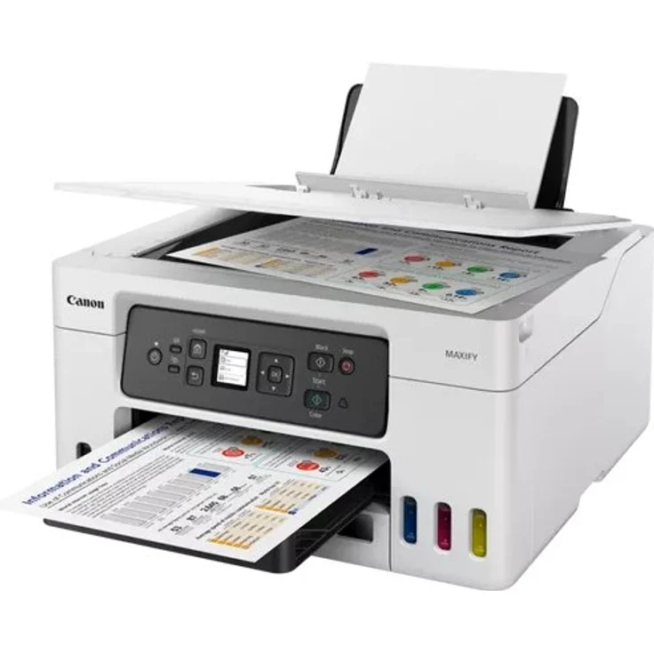 Canon MAXIFY GX3050 - Tintenstrahldruck (3-in-1 Multifunktionsdrucker) Farbe, 1200 x 600 dpi Druckauflösung, 18 ppm / 18 ppm Druckgeschwindigkeit (s/w, Farbe) 5777C006 – Bild 5