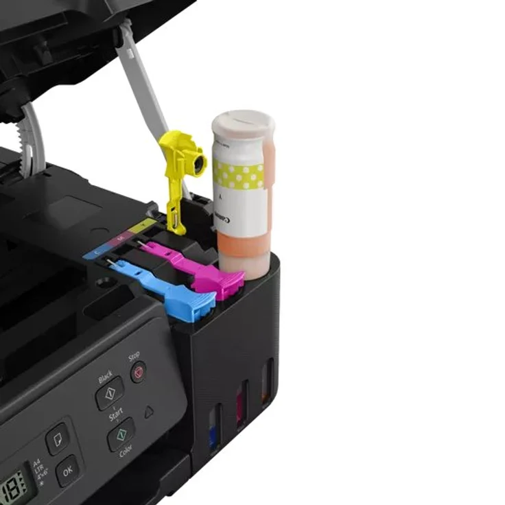 Canon PIXMA G2570 - Tintenstrahldruck (3-in-1 Multifunktionsdrucker) Farbe, 4800 x 1200 dpi Druckauflösung, 11 ppm / 6 ppm Druckgeschwindigkeit (s/w, Farbe) 5804C006 – Bild 5