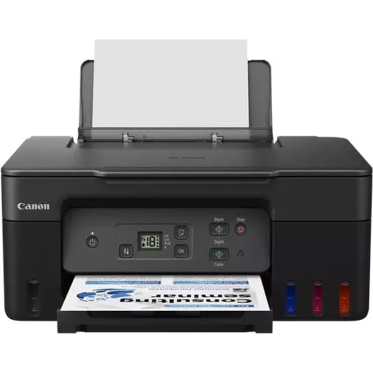 Canon PIXMA G2570 - Tintenstrahldruck (3-in-1 Multifunktionsdrucker) Farbe, 4800 x 1200 dpi Druckauflösung, 11 ppm / 6 ppm Druckgeschwindigkeit (s/w, Farbe) 5804C006 – Bild 1