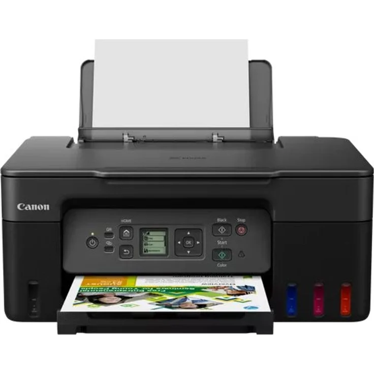 Canon PIXMA G3570 - Tintenstrahldruck (3-in-1 Multifunktionsdrucker) Farbe, 4800 x 1200 dpi Druckauflösung, 11 ppm / 6 ppm Druckgeschwindigkeit (s/w, Farbe) 5805C006 – Bild 1