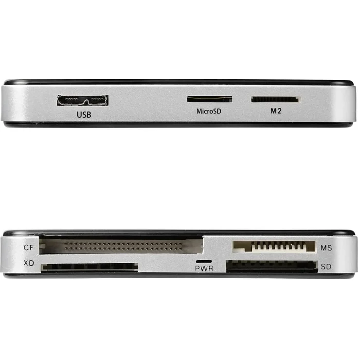 Renkforce Externer Speicherkartenleser USB 3.0 Schwarz – Bild 2