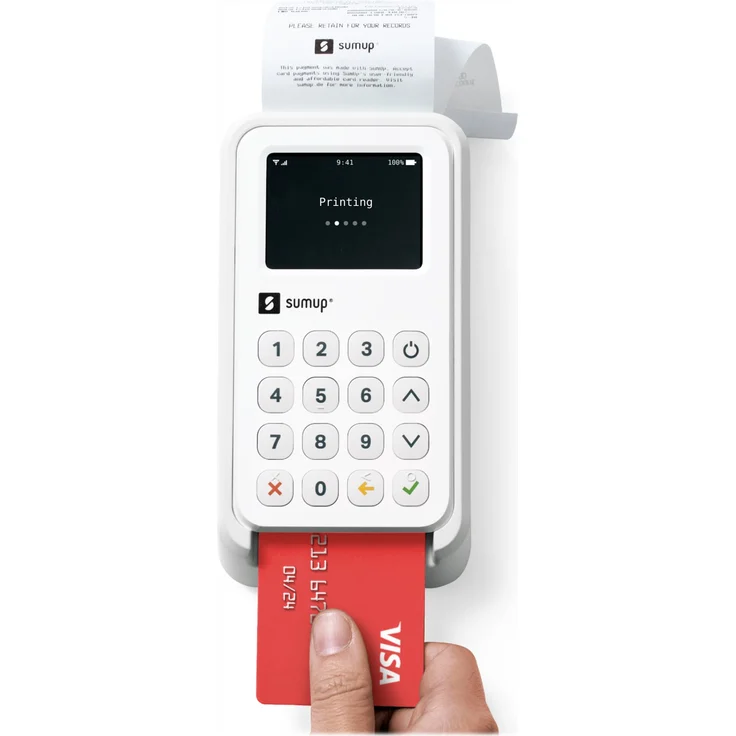 Sumup 3G+ Payment Kit Kartenterminal für EC- und Kreditkartenzahlungen mit Drucker – Bild 4