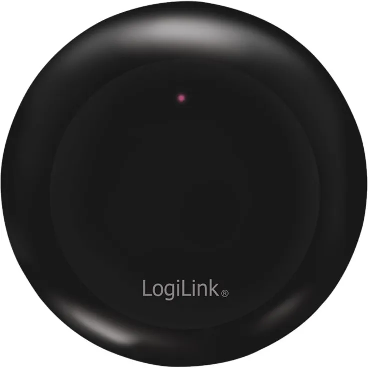 LogiLink - Fernbedienung - smart - kabellos - Wi-Fi - Schwarz (SH0107)