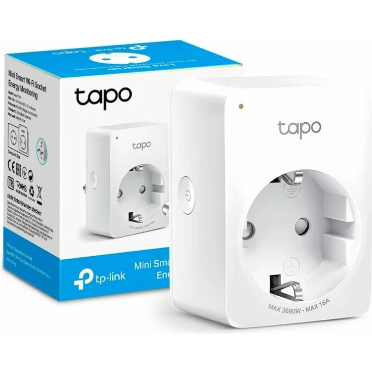 TP-Link Tapo Smart WLAN Steckdose Tapo P110 mit Energieverbrauchskontrolle, Smart Home Alexa Steck – Bild 3