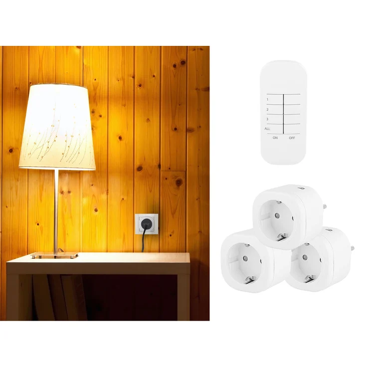 Smartwares SH4-99566 FSK 433MHz Funk-Steckdosen-Set (SH4-99566) – Bild 2