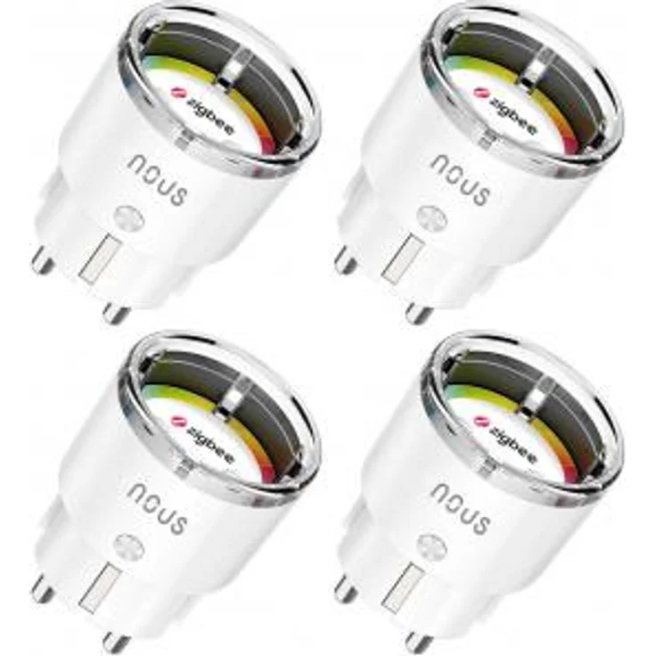 NOUS A1Z Smarte Steckdose, ZigBee, 4er Set – Bild 1