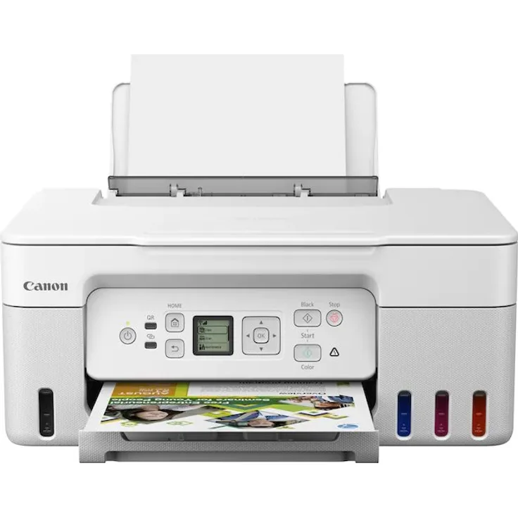 Canon PIXMA G3571 - Tintenstrahldruck (3-in-1 Multifunktionsdrucker) Farbe, 4800 x 1200 dpi Druckauflösung, 11 ppm / 6 ppm Druckgeschwindigkeit (s/w, Farbe) 5805C026